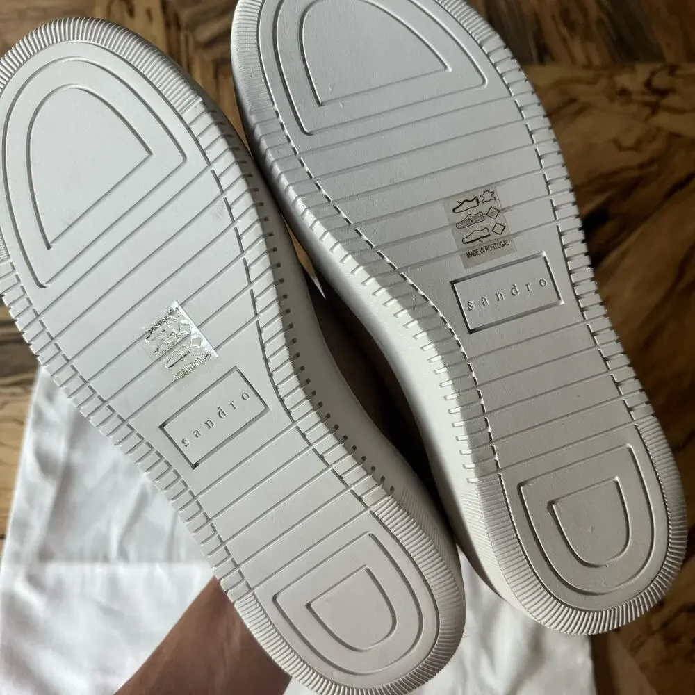 Sandro Anita Suede Sneakers - Picture 5 of 6